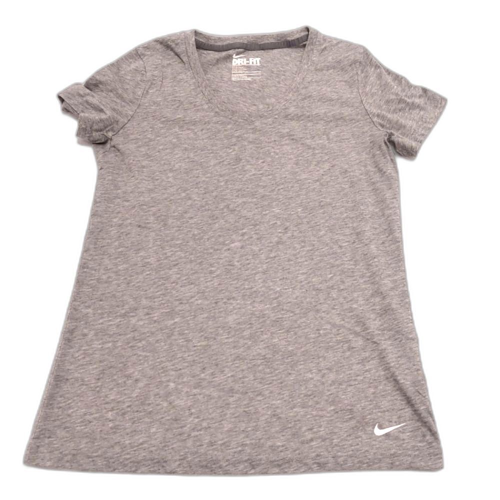 Nike Dri-Fit Short Sleeve Top Size Small Gray
